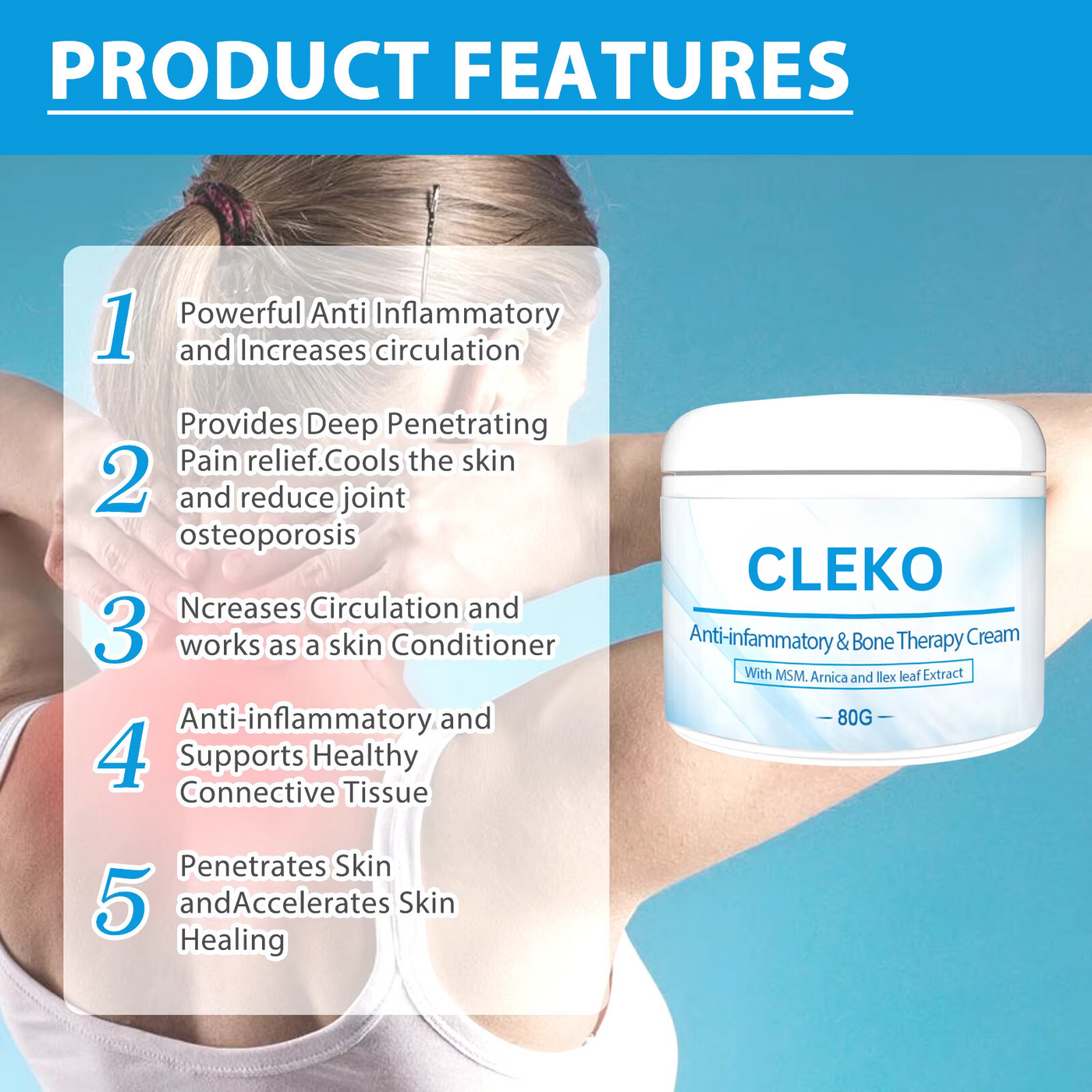 CLEKO™ Knee Creme